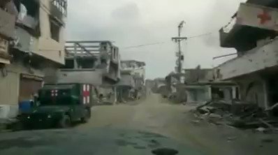 And here is a drive through the captured parts of Marawi.   