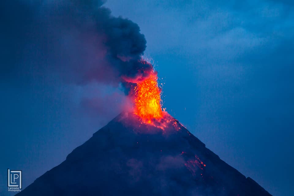 Eruption of Mayon Volcano